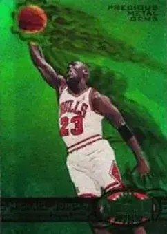 1997-98 Metal Universe - Precious Metal Gems Emerald #23 PMG - Michael Jordan - Chicago Bulls