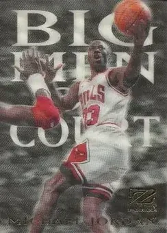 1997-98 SkyBox Z-Force - Big Men on Court #9 BMOC - Michael Jordan - Chicago Bulls