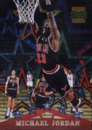 1996-97 Stadium Club - Special Forces #SF4 - Michael Jordan - Chicago Bulls