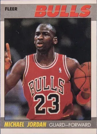 1987-88 Fleer #59 - Michael Jordan - Chicago Bulls