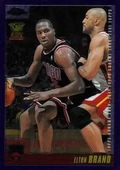 2000-01 Topps Chrome #1 Elton Brand
