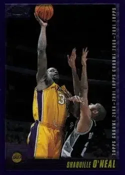 2000-01 Topps Chrome #8 Shaquille O'Neal