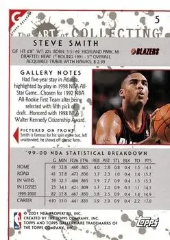 Back of Steve Smith