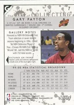 Back of Gary Payton