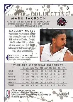 Back of Mark Jackson