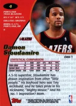 Back of Damon Stoudamire