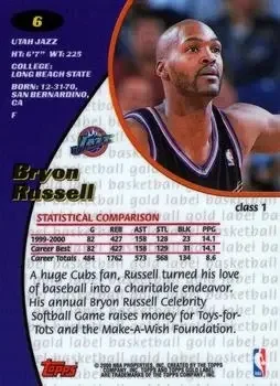 Back of Bryon Russell