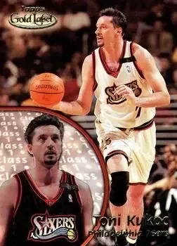 2000-01 Topps Gold Label #7 Toni Kukoc