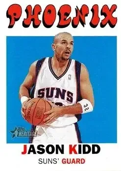 2000-01 Topps Heritage #1 Jason Kidd