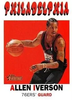 Front of Allen Iverson