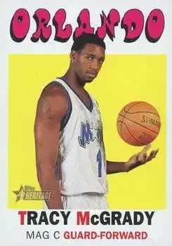 2000-01 Topps Heritage #3 Tracy McGrady