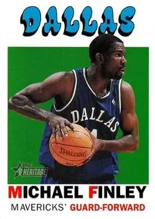 2000-01 Topps Heritage #5 Michael Finley