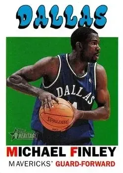 2000-01 Topps Heritage #5 Michael Finley