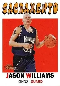 2000-01 Topps Heritage #6 Jason Williams