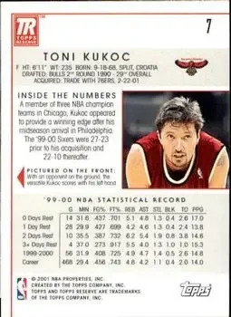 Back of Toni Kukoc