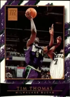 2000-01 Topps Reserve #8 - Tim Thomas - Milwaukee Bucks