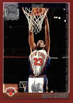2000-01 Topps Tipoff #2 - Marcus Camby - New York Knicks