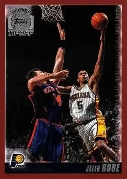 2000-01 Topps Tipoff #3 Jalen Rose