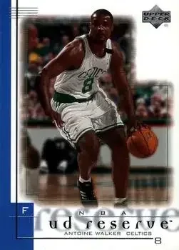 2000-01 UD Reserve #5 Antoine Walker