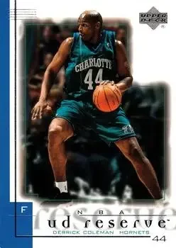 Front of Derrick Coleman