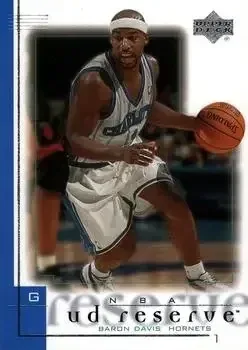 2000-01 UD Reserve #8 Baron Davis