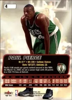 Back of Paul Pierce