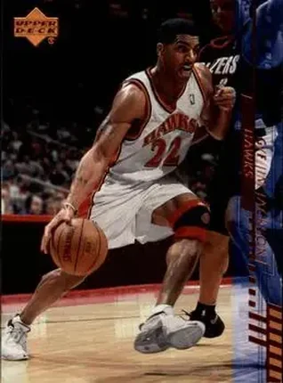 2000-01 Upper Deck #2 - Jim Jackson - Atlanta Hawks 2000-01 Upper Deck #2 - Jim Jackson - Atlanta Hawks
