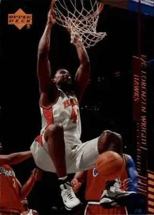 2000-01 Upper Deck #6 - Lorenzen Wright - Atlanta Hawks 2000-01 Upper Deck #6 - Lorenzen Wright - Atlanta Hawks