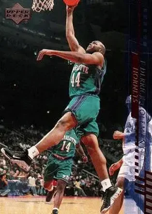2000-01 Upper Deck #14 - Derrick Coleman - Charlotte Hornets 2000-01 Upper Deck #14 - Derrick Coleman - Charlotte Hornets