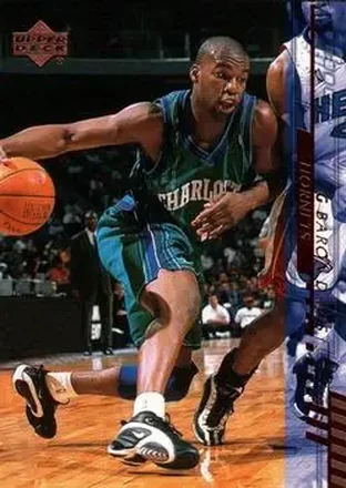2000-01 Upper Deck #16 - Baron Davis - Charlotte Hornets 2000-01 Upper Deck #16 - Baron Davis - Charlotte Hornets