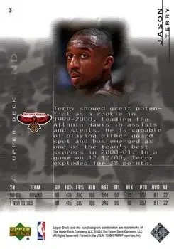 Back of Jason Terry