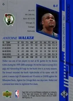 Back of Antoine Walker