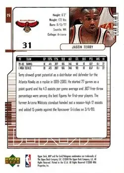 Back of Jason Terry