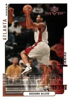2000-01 Upper Deck MVP #5 Roshown McLeod