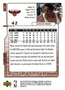 Back of Lorenzen Wright