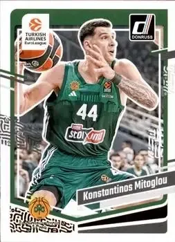 2023-24 Donruss EuroLeague #4 Konstantinos Mitoglou