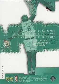 Back of Antoine Walker