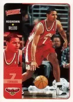 2000-01 Upper Deck Victory #4 Roshown McLeod