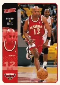2000-01 Upper Deck Victory #6 - Bimbo Coles - Atlanta Hawks