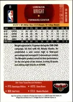 Back of Lorenzen Wright