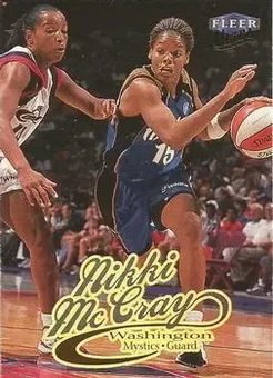 1999 Ultra WNBA #3 - Nikki McCray - Washington Mystics