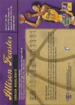 Back of Allison Feaster