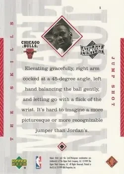 Back of Michael Jordan