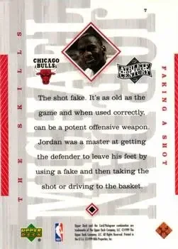 Back of Michael Jordan