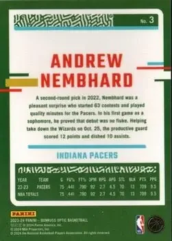 Back of Andrew Nembhard