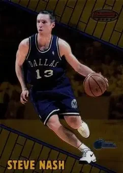 1999-00 Bowman's Best #3 - Steve Nash - Dallas Mavericks