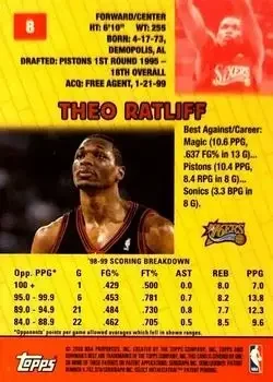 Back of Theo Ratliff