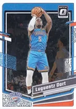 2023-24 Donruss Optic #6 Luguentz Dort