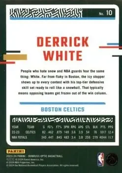 Back of Derrick White