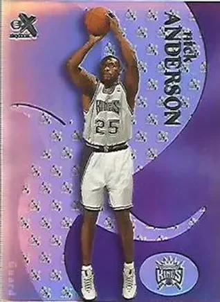 1999-00 E-X #4 - Nick Anderson - Sacramento Kings